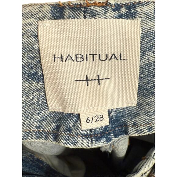 Habitual Jade Drawstring Wide Leg Pant Size 6/28 HFM01803B NWT - Picture 4 of 8